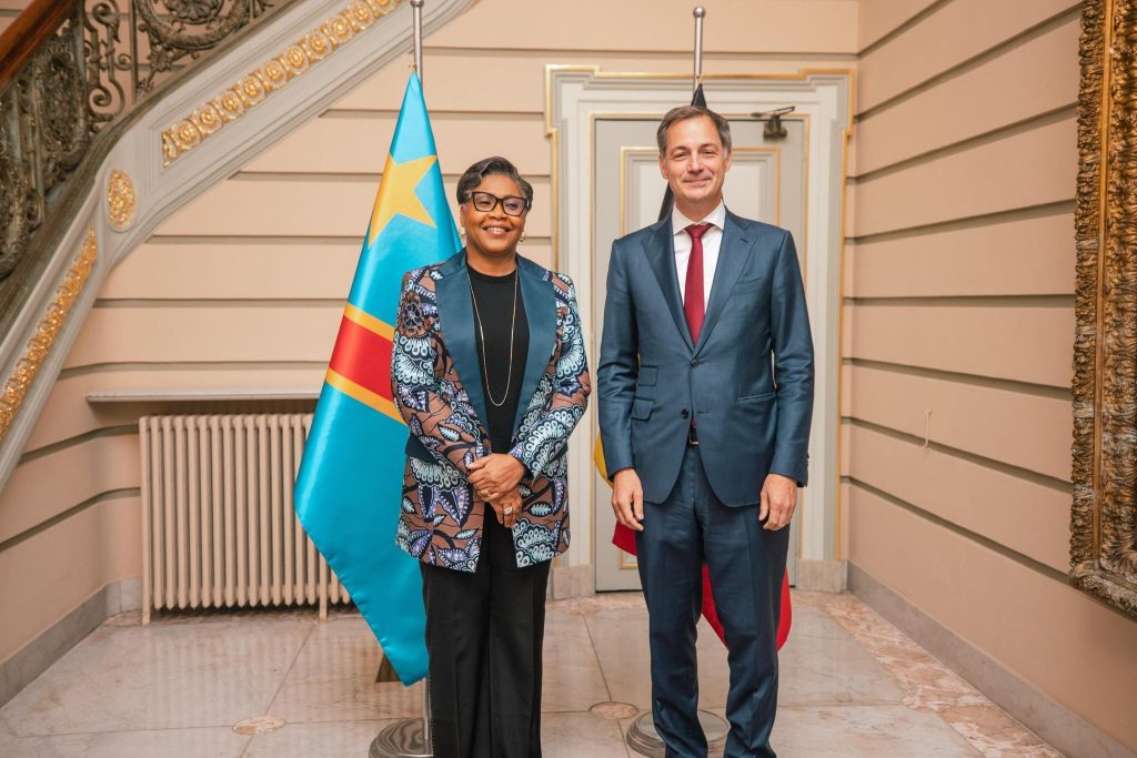 Suminwa ministre de la RDC et Alexander De Croo Ministre de Bélgique