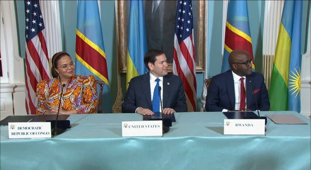Un projet d'accord de paix entre la RDC et le Rwanda présenté ce vendredi à Washington