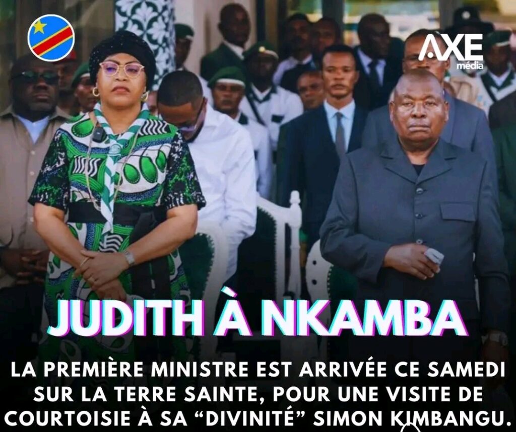 Judith Suminwa à Nkamba