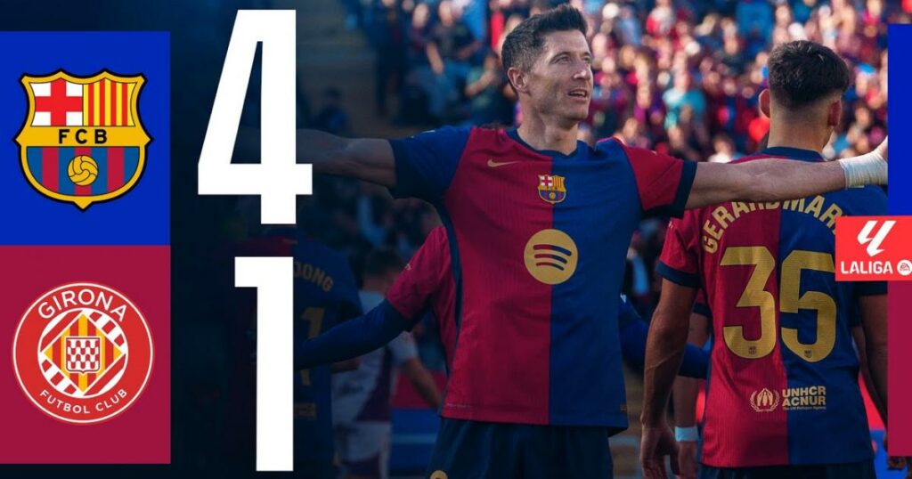 Gérone s'inclune contre le FC Barcelone