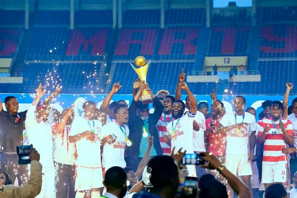 L’Association Sportive Simba de Kolwezi a remporté, ce dimanche 20 juillet 2025, la 59ᵉ édition de la Coupe du Président – anciennement Coupe du Congo de football