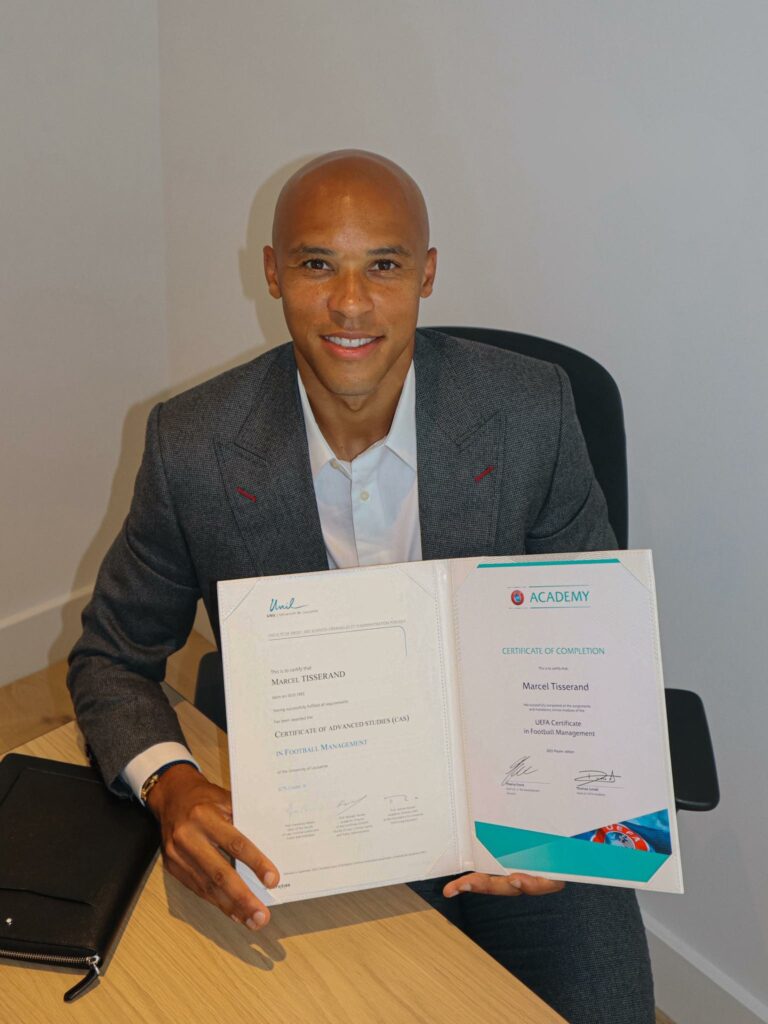 Marcel Tisserand décroche un diplôme en management du football délivré par l’UEFA