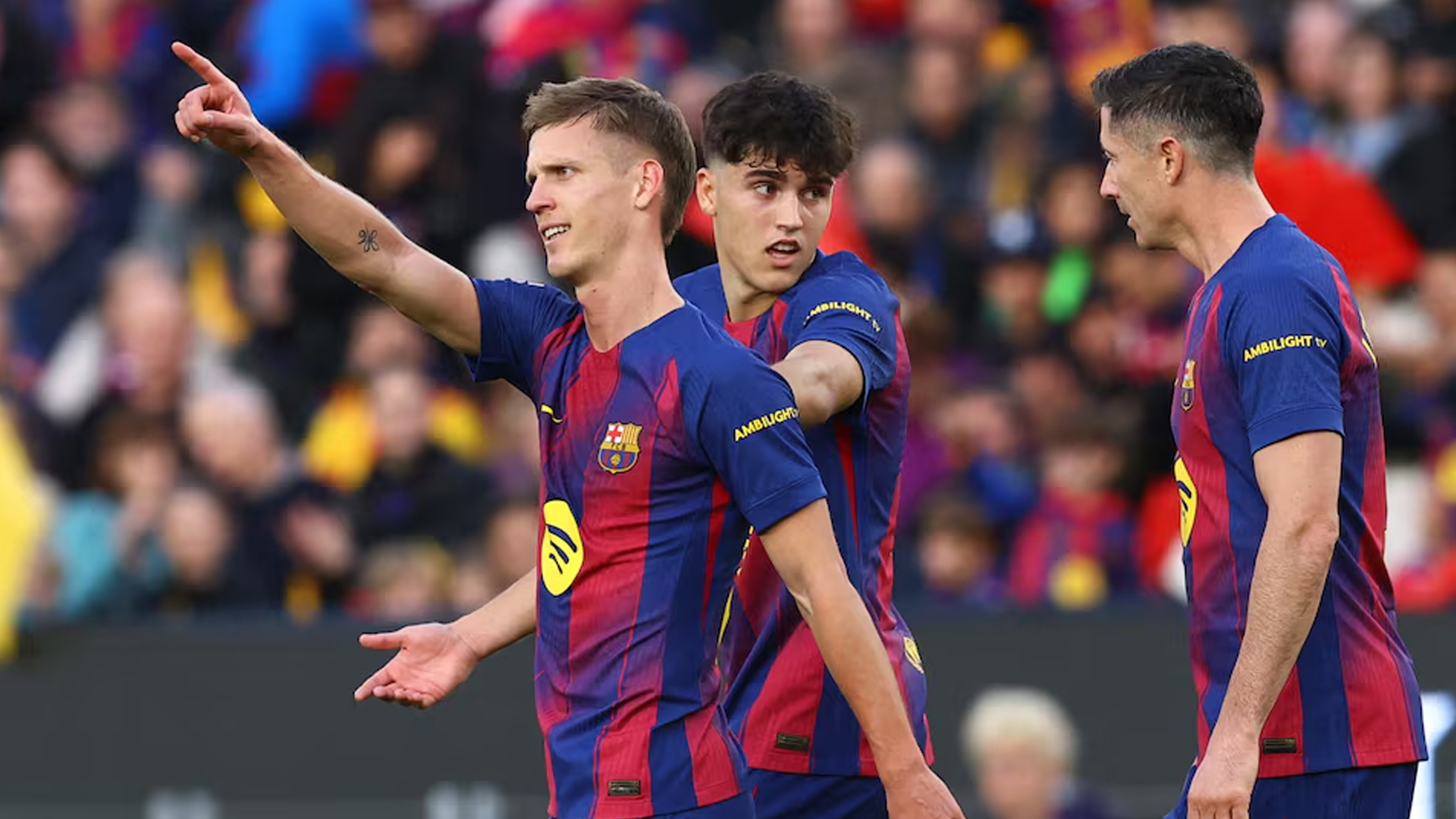 Des joueurs du FC Barcelone