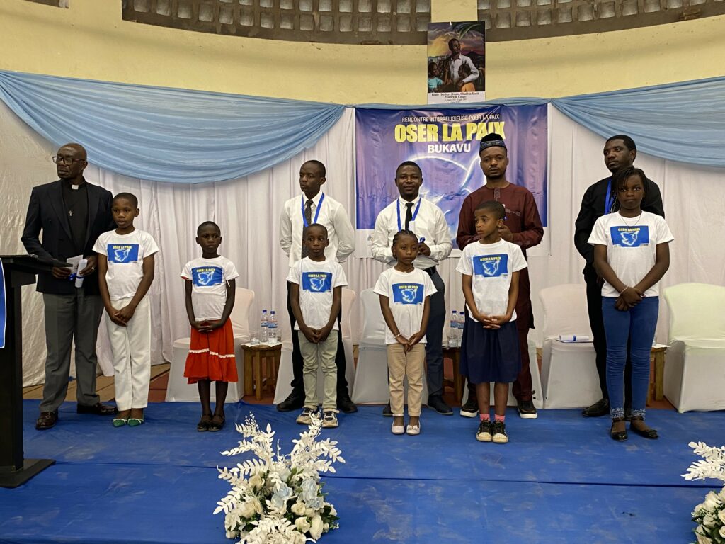 Bukavu : la Communauté Sant’Egidio rassemble les confessions religieuses autour du thème « Oser la paix » Photo de l'activité "Oser la paix"