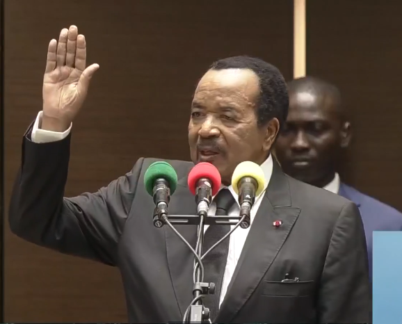 Cameroun : à 92 ans, Paul Biya prête serment pour un huitième mandat Paul-Biya-prete-serment-le-06-Novembre-2025.