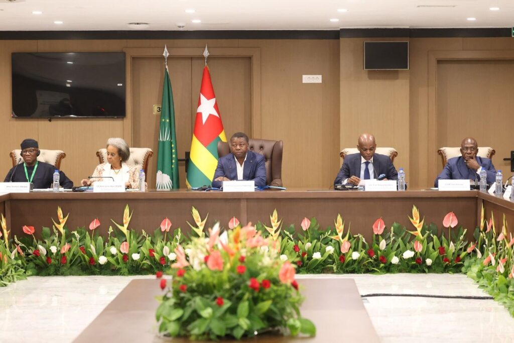 Faure Essozimna Gnassingbé échange avec les facilitateurs des initiatives de paix de Washington, Doha et Paris