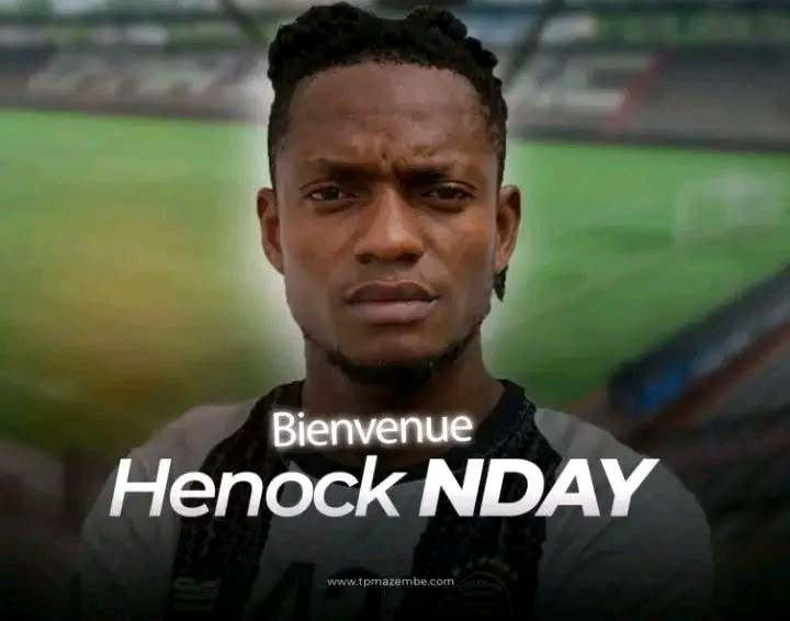 Mercato : Henock Nday s’engage avec le TP Mazembe pour trois saisons et demie Henock Nday
