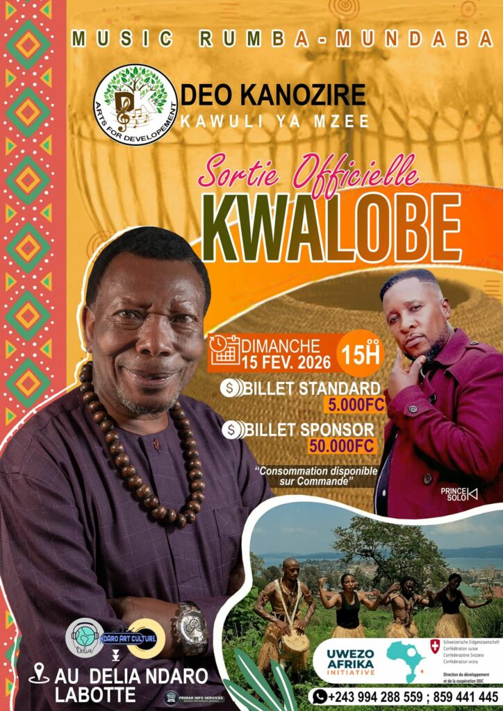 L’artiste de musique traditionnelle Déo Kanozire