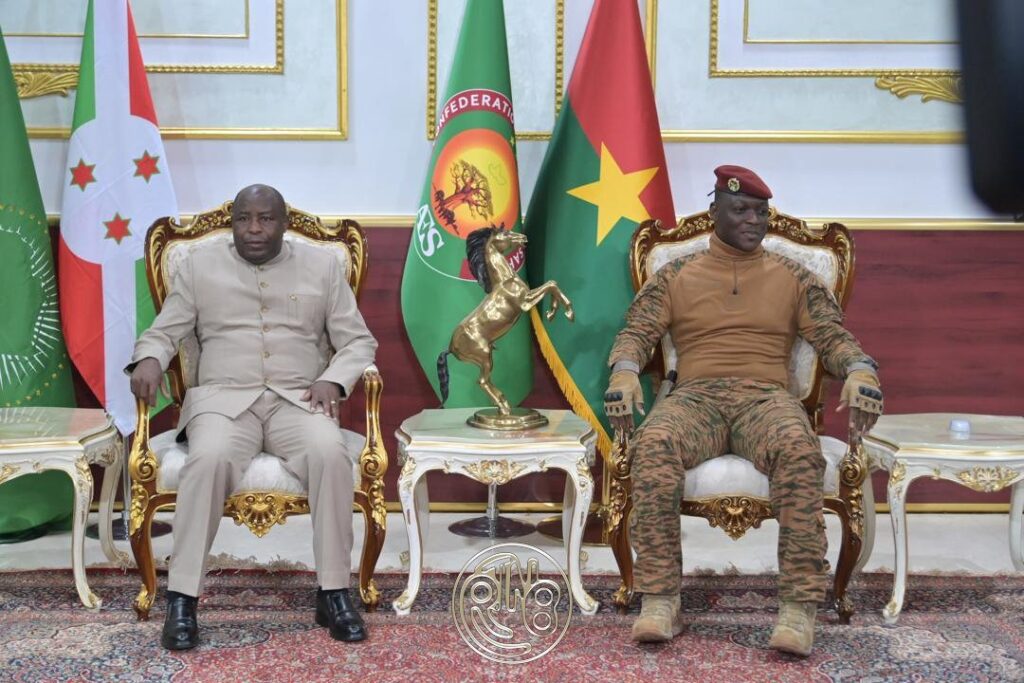 Ibrahim Traoré et Ndayishimiye