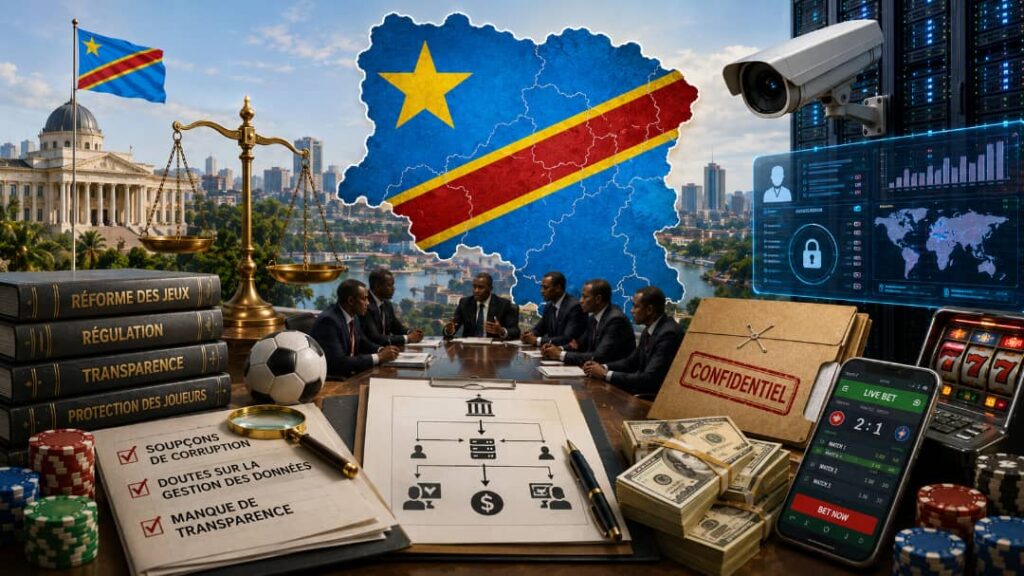 Réforme des jeux en RDC : le rôle de Sharp Vision au cœur des débats Réforme des jeux en RDC : le rôle de Sharp Vision au cœur des débats