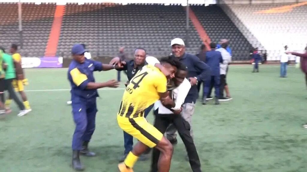 Violences au stade Mazembe