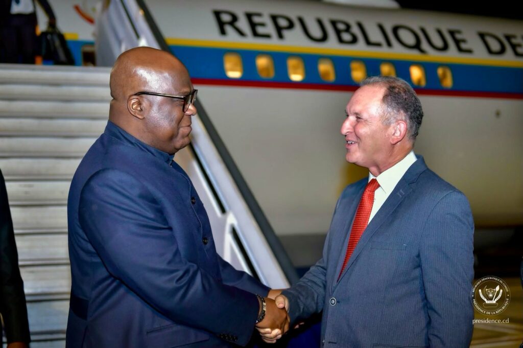 Tshisekedi en Israel